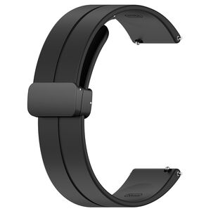 Curea pentru Huawei Watch GT 4 (41mm)/ W1 / Honor Watch S1 / Garmin Venu 2S / Vivoactive 4S - Negru