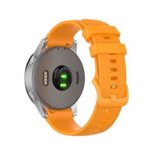 Curea pentru Huawei Watch GT 4 (41mm)/ W1 / Honor Watch S1 / Garmin Venu 2S / Vivoactive 4S - Portocaliu