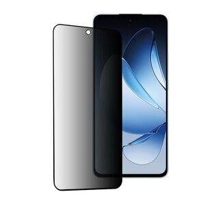 Folie sticla pentru  Oppo Reno 13 111D Privacy Full Glue, negru