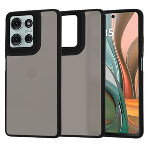 Husa pentru Moto G75 Ghost Series frosted - Negru denim