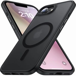 Husa pentru  iPhone 16e cu MagSafe, Ghost Series, frosted - Negru