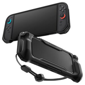 Carcasa pentru Nintendo Switch 2 - Spigen Protective Case Rugged Armor  – negru mat