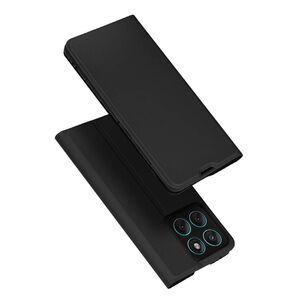 Husa pentru  Motorola Edge 60 Fusion tip carte BookFlip, inchidere magnetica, Negru intens