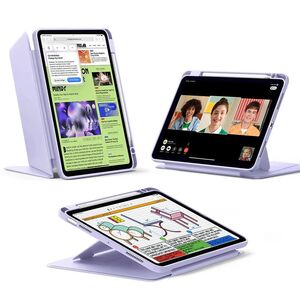 Husa pentru iPad Air 11 2024 / 2025​ M2, M3 ESR - Flip Hybrid Folio cu functie sleep / wake-up, tip stand si slot pentru stylus - Mov