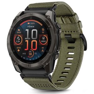 Curea pentru Huawei Watch GT 5 Pro/ GT 5/ GT 4/ GT 3/ GT 2 (46mm) din Material Textil Rezistent – Ideala pentru Stil Activ - latime 22 mm - Verde