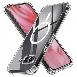 Husa pentru  Google Pixel 9A compatibila MagSafe Anti-Shock 1.5mm reinforced 4 corners - clear