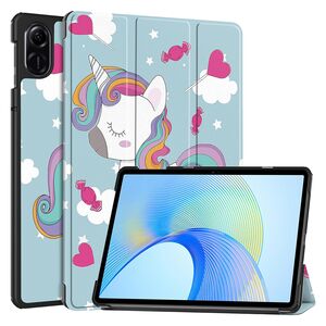 Husa pentru  Honor Pad X9 tip stand functie sleep/wake-up, protectie 360 - Unicorn