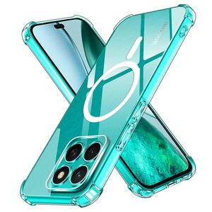 Husa pentru  Honor X8c compatibila MagSafe Anti-Shock 1.5mm reinforced 4 corners - clear