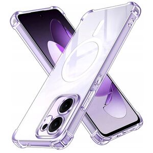 Husa pentru  Oppo Reno 13F, 13FS 4G, 5G compatibila MagSafe Anti-Shock 1.5mm reinforced 4 corners - clear