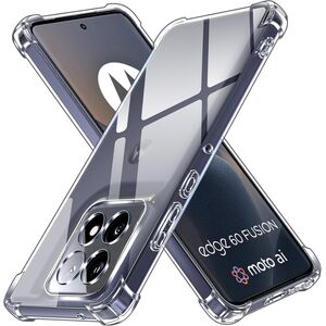 Husa pentru  Motorola Edge 60 Fusion Slim Anti-Shock 1.5mm reinforced 4 corners, Transparent