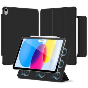 Husa pentru iPad 11 2025 11 inch Smart Magnetic, Auto Sleep, Magnetică, Slim, detasabila, negru