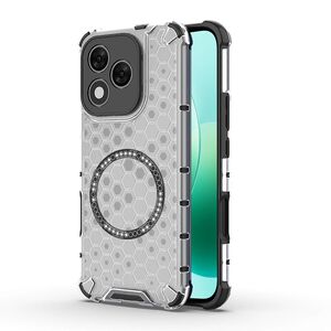 Husa pentru  Honor 400 Lite Cyber Shield Bumper, Compatibila MagSafe, Antishock reinforced corners si margini intarite - Clear