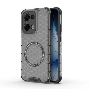 Husa pentru  Oppo Reno 13 Cyber Shield Bumper, Compatibila MagSafe, Antishock reinforced corners si margini intarite - Negru