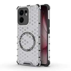 Husa pentru  Oppo Reno 13F, 13FS 4G, 5G Cyber Shield Bumper, Compatibila MagSafe, Antishock reinforced corners si margini intarite - Clear