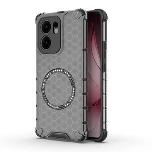 Husa pentru  Oppo Reno 13F, 13FS 4G, 5G Cyber Shield Bumper, Compatibila MagSafe, Antishock reinforced corners si margini intarite - Negru