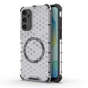 Husa pentru  Samsung Galaxy A16 Cyber Shield Bumper, Compatibila MagSafe, Antishock reinforced corners si margini intarite - Clear