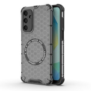 Husa pentru  Samsung Galaxy A16 Cyber Shield Bumper, Compatibila MagSafe, Antishock reinforced corners si margini intarite - Negru