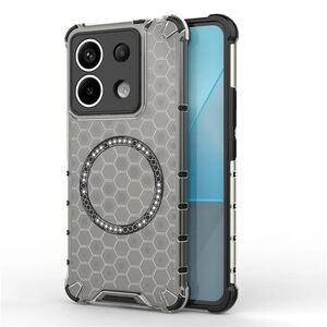 Husa pentru  Xiaomi Redmi Note 13 Pro 5G Cyber Shield Bumper, Compatibila MagSafe, Antishock reinforced corners si margini intarite - Negru