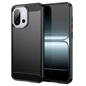 Husa pentru OnePlus 13T Carbon Liquid Silicone, Negru