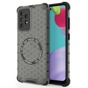 Husa pentru Samsung Galaxy A52  / A52s Cyber Shield Bumper, Compatibila MagSafe, Antishock reinforced corners si margini intarite - Negru