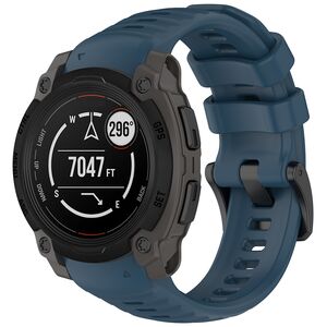 Curea pentru Garmin Instinct E 40mm din silicon, latime 22 mm - Albastru