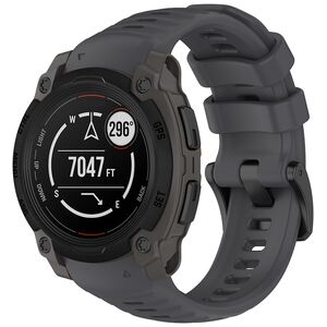 Curea pentru Garmin Instinct E 40mm din silicon, latime 22 mm - Gri inchis