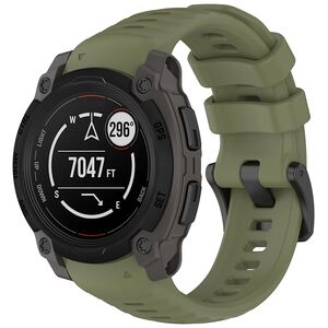 Curea pentru Garmin Instinct E 40mm din silicon, latime 22 mm - Verde