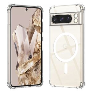 Husa pentru  Google Pixel 8 Pro compatibila MagSafe Anti-Shock 1.5mm reinforced 4 corners - clear