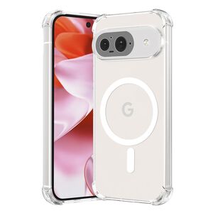 Husa pentru  Google Pixel 9 compatibila MagSafe Anti-Shock 1.5mm reinforced 4 corners - clear
