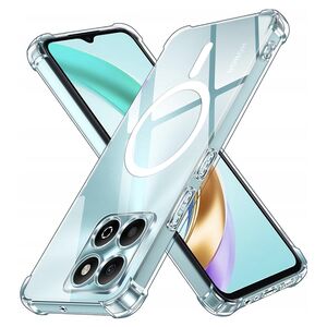 Husa pentru  Honor X6b compatibila MagSafe Anti-Shock 1.5mm reinforced 4 corners - clear