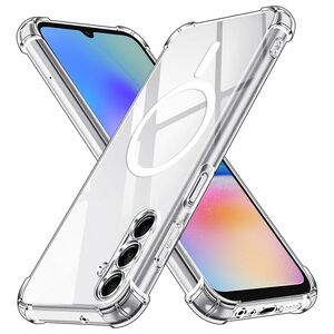 Husa pentru  Samsung Galaxy A05s compatibila MagSafe Anti-Shock 1.5mm reinforced 4 corners - clear