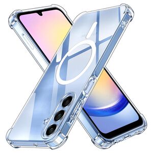 Husa pentru  Samsung Galaxy A25 compatibila MagSafe Anti-Shock 1.5mm reinforced 4 corners - clear