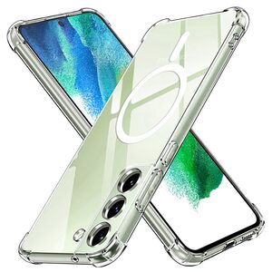 Husa pentru  Samsung Galaxy S21 FE compatibila MagSafe Anti-Shock 1.5mm reinforced 4 corners - clear