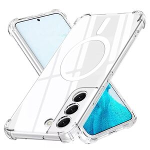 Husa pentru  Samsung Galaxy S22 5G compatibila MagSafe Anti-Shock 1.5mm reinforced 4 corners - clear