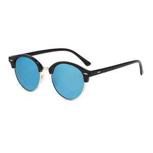 Ochelari de Soare pentru Barbati - Techsuit (66612) - Gold / Blue