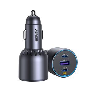 Incarcator pentru Masina Type-C, USB, 75W, 3A, PD3.0, QC 3.0 - Ugreen EC703 (35024) - Black