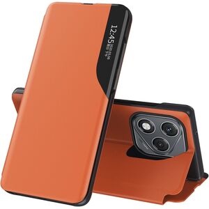 Husa pentru  Honor 400 Lite tip carte, Smart View, Portocaliu