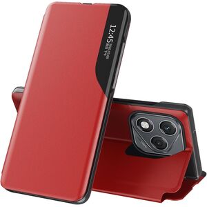 Husa pentru  Honor 400 Lite tip carte, Smart View, Rosu