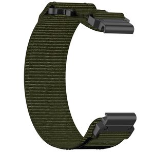 Curea pentru smartwatch Garmin Instinct 2S/2S Solar/Approach S70 42mm/ Fenix 7S Pro Sapphire Solar din material textil - latime 20 mm - Verde