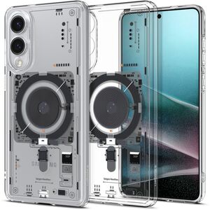 Husa pentru  Samsung Galaxy S25 Edge Spigen - Ultra Hybrid MagSafe Neo One - Alb