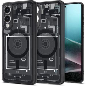 Husa pentru  Samsung Galaxy S25 Edge Spigen - Ultra Hybrid MagSafe Zero One - Negru