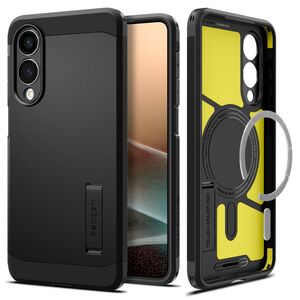 Husa premium pentru  Samsung Galaxy S25 Edge Spigen - Tough Armor MagSafe - Negru