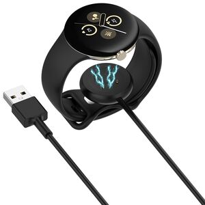 Incarcator pentru Google Pixel Watch3 (41mm, 45mm) / 2 / Fitbit Ace LTE, USB - negru