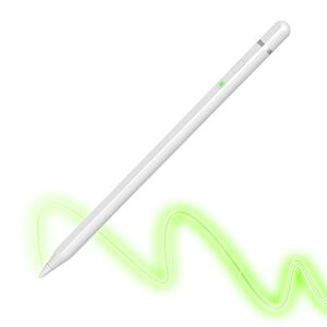 Stylus Pen pentru Tableta, Bluetooth, Type-C, 125mAh, Palm Rejection, Tilt Pressure Sense  - Techsuit (AP01 Pro) - White