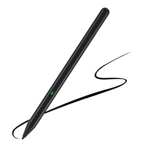 Stylus Pen pentru Tableta Microsoft Surface, Palm Rejection, Tilt Sensitivity, Side Adsorption, 90mAh - Techsuit (C581-C) - Black
