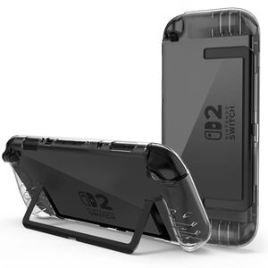 Husa de protectie pentru Nintendo Switch 2, AirShield, Anti-Shock, protectie antizgarieturi si aderenta sporita, transparent