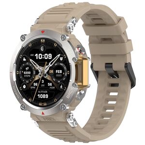 Curea pentru smartwatch Amazfit T-Rex Ultra - silicon confortabil - latime 22 mm Bej