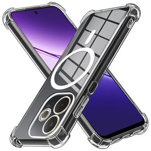 Husa pentru  Oppo A5 Pro 5G compatibila MagSafe Anti-Shock 1.5mm reinforced 4 corners - clear