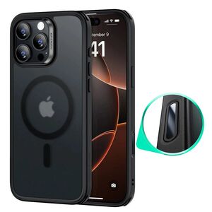 Husa premium pentru  iPhone 16 Pro Max compatibila MagSafe ESR - Classic Hybrid HaloLock - Negru mat