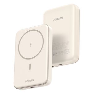 Baterie Externa fara Fir, Type-C, 10000mAh, 20W, 5V/3A - Ugreen PB561 (25208) - Beige